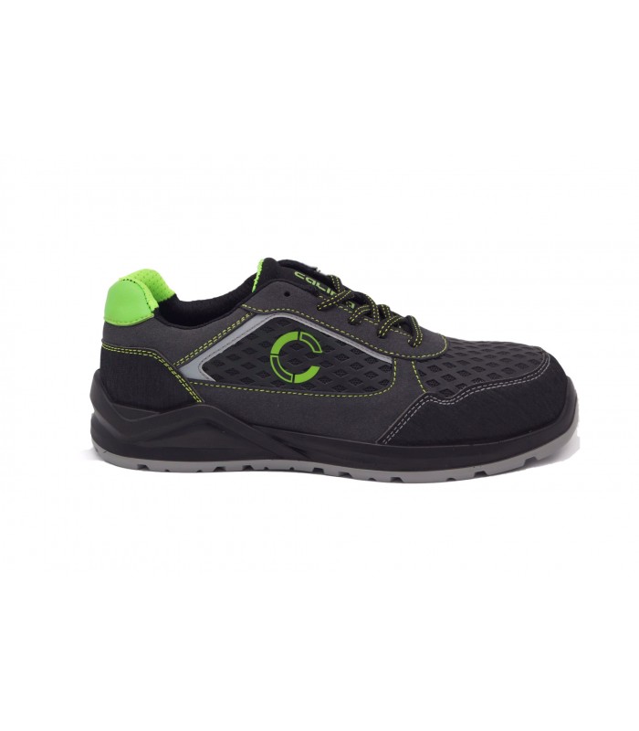 Zapatos de Seguridad con Punta de Fibra de Vidrio Bali S1P CI SRC