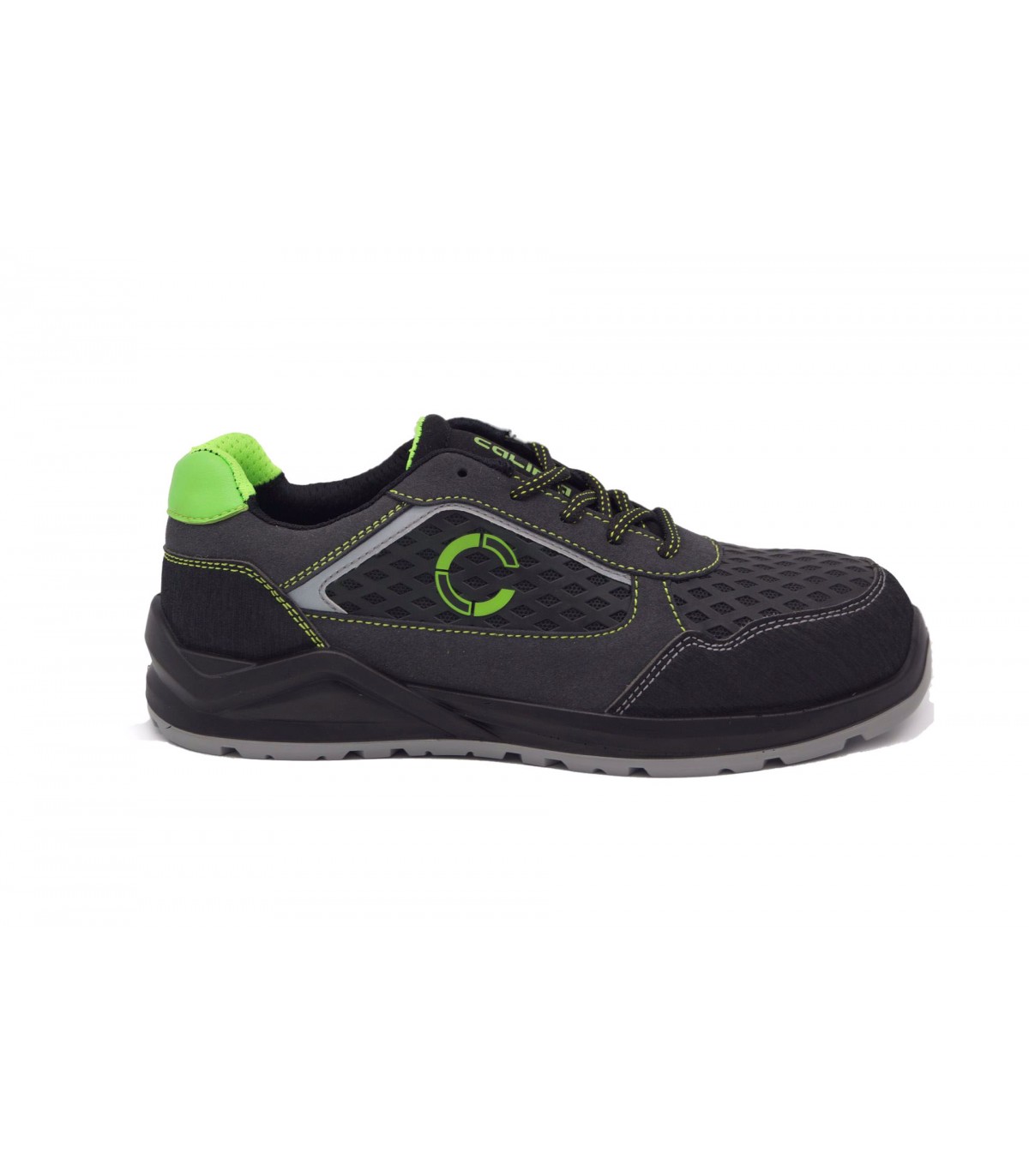 Zapatos de Seguridad con Punta de Fibra de Vidrio Bali S1P CI SRC
