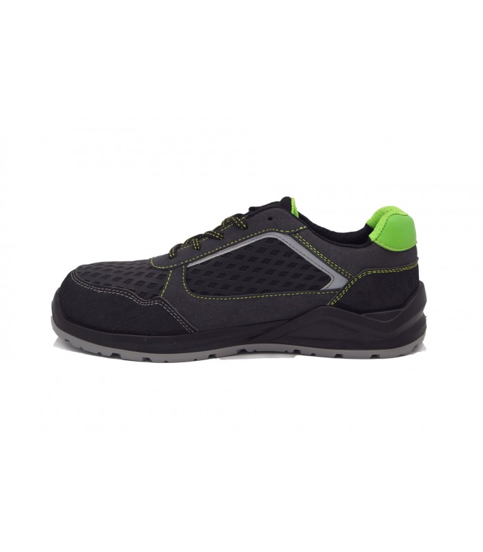 Zapatos de Seguridad con Punta de Fibra de Vidrio Bali S1P CI SRC