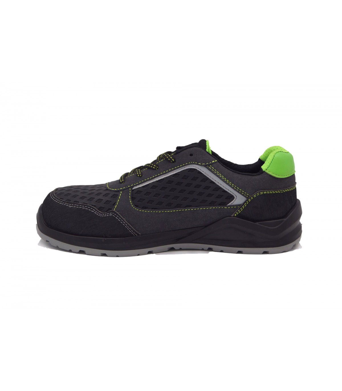 Zapatos de Seguridad con Punta de Fibra de Vidrio Bali S1P CI SRC