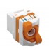 Conector Keystone RJ45 Cat6 UTP Hembra Tool-Less 180º