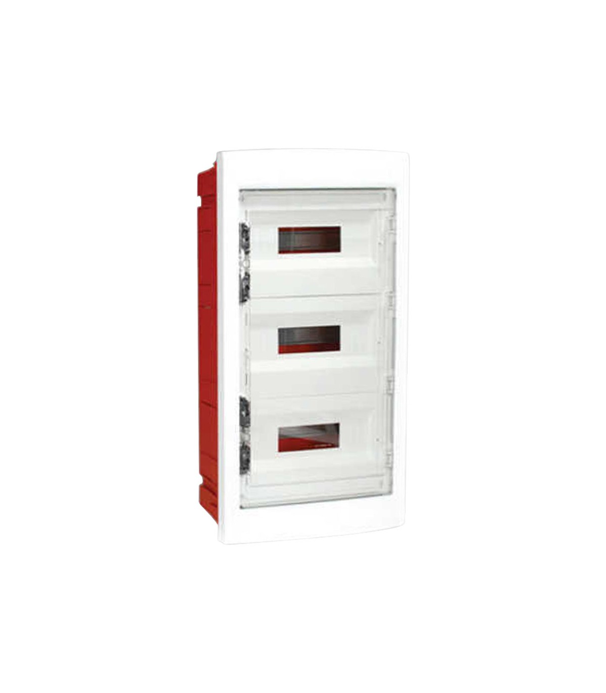 Cofret 54 Módulos Empotrado KAPPA 3 Filas Puerta Transparente