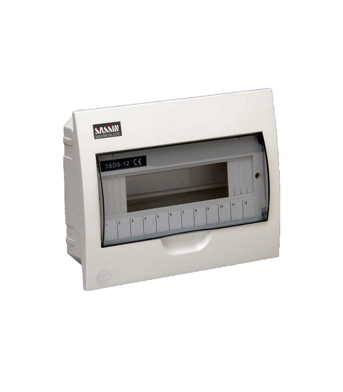Caja Empotrable Serie 3SD5 6 / 36 Módulos Puerta Transparente