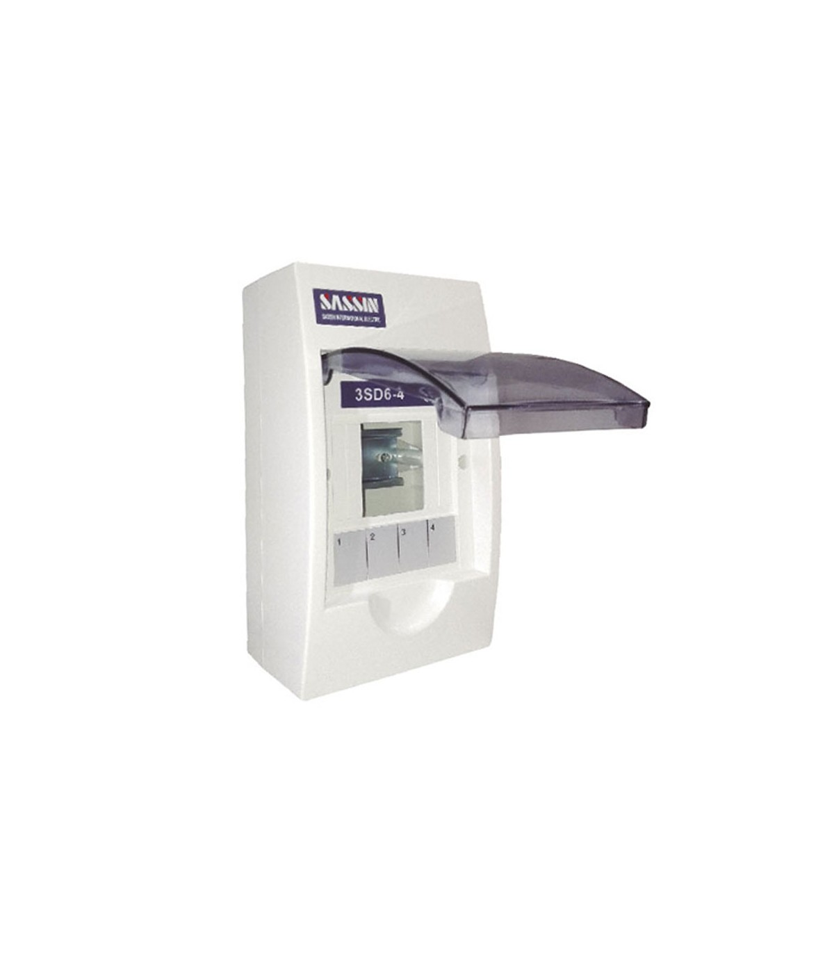 Caja Empotrable Serie 3SD6 6 / 36 Módulos Puerta Transparente