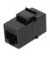 Adaptador Keystone RJ45 CAT.6 UTP Hembra-Hembra