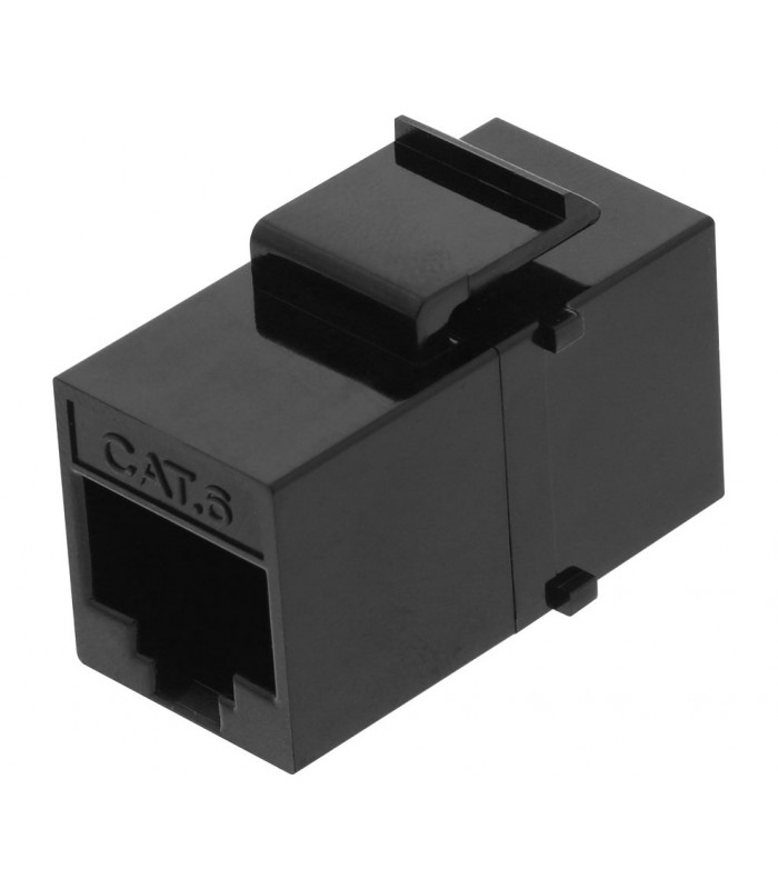 Adaptador Keystone RJ45 CAT.6 UTP Hembra-Hembra