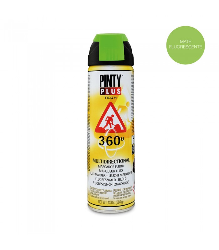 Spray Pintyplus Marcador 500ml T136 Verde