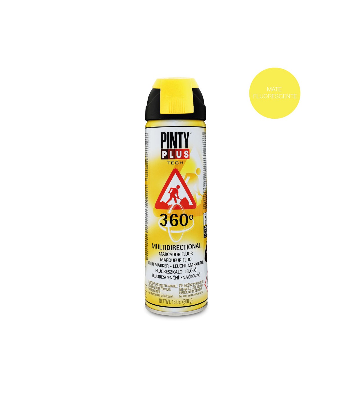 Spray Pintyplus Marcador 500ml T146 Amarillo