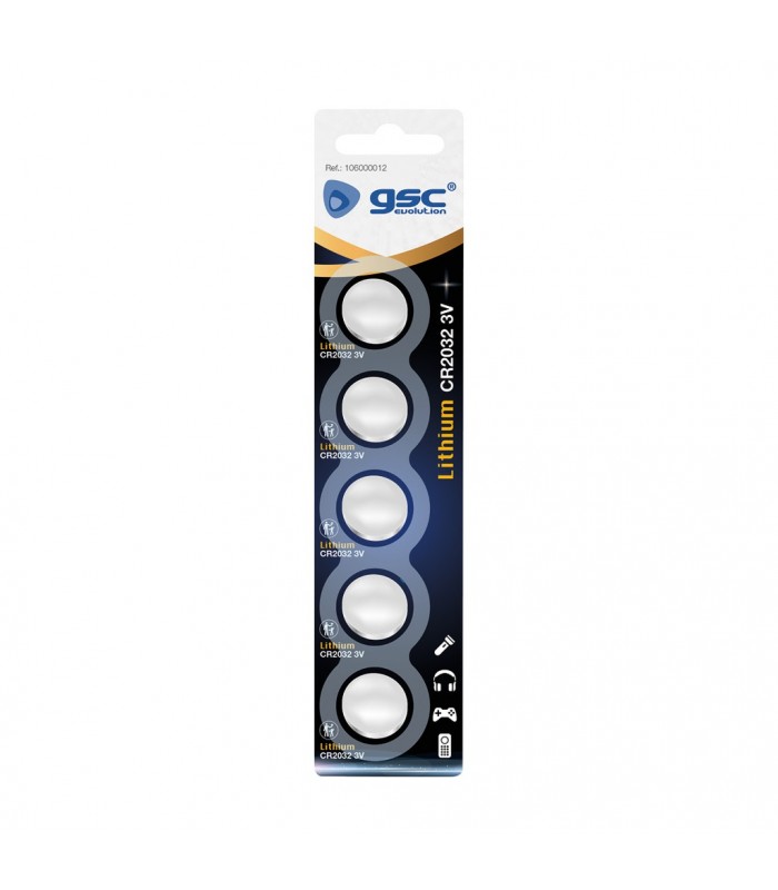 Pila Litio GSC CR2032 3V 1 Unidad