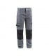 Pantalón de trabajo TRAVAUX Gris y Negro