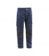 Pantalón de Trabajo Travaux Azul y Negro