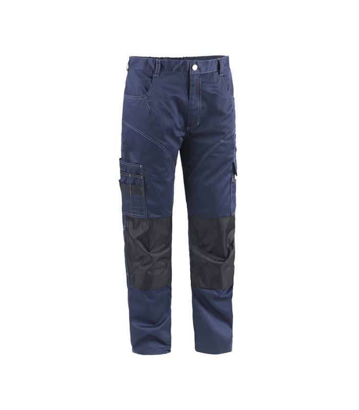 Pantalón de Trabajo Travaux Azul y Negro