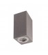Aplique Exterior Pared Levi GR/OSC 2xGU10