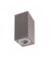 Aplique Exterior Pared Levi GR/OSC 2xGU10