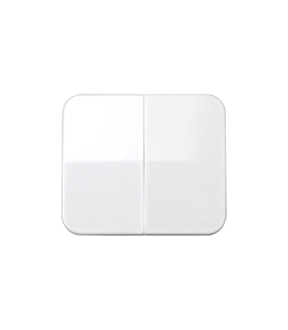 Tecla Doble Blanco Simon 75