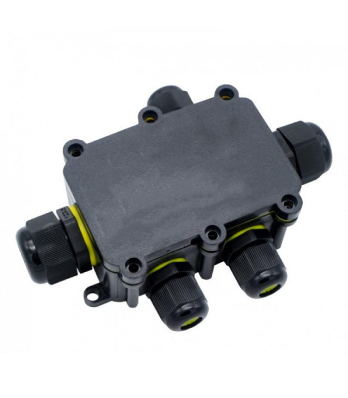 Caja Estanca Cinco Conectores IP68 LEDME