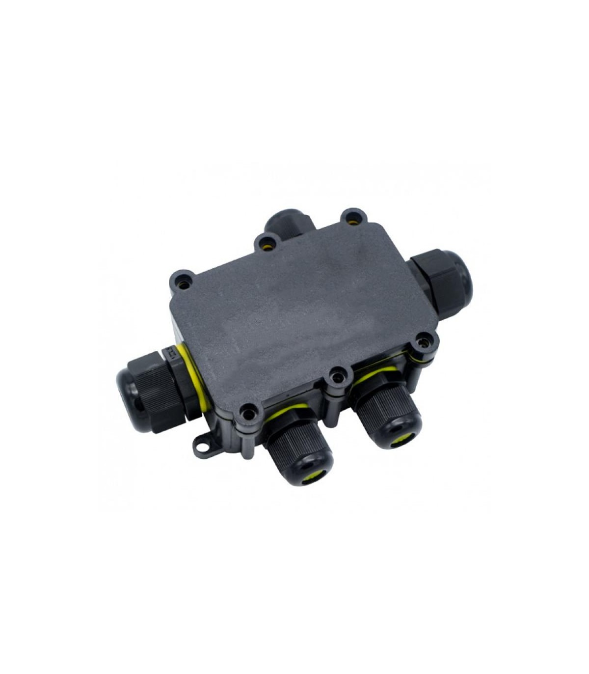 Caja Estanca Cinco Conectores IP68 LEDME
