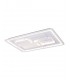 Plafón Eden Rectangular 140W 9800Lm Blanco CCT