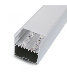 Perfil de Aluminio VICTSING Superficie/Colgante -2 Metros-