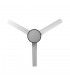 Ventilador de techo Pax Negro DC 40W 3200Lm 3 Aspas Blanco CCT