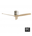 Ventilador de Techo AGUILON2 DC Níquel 3 Aspas Haya Sin Luz