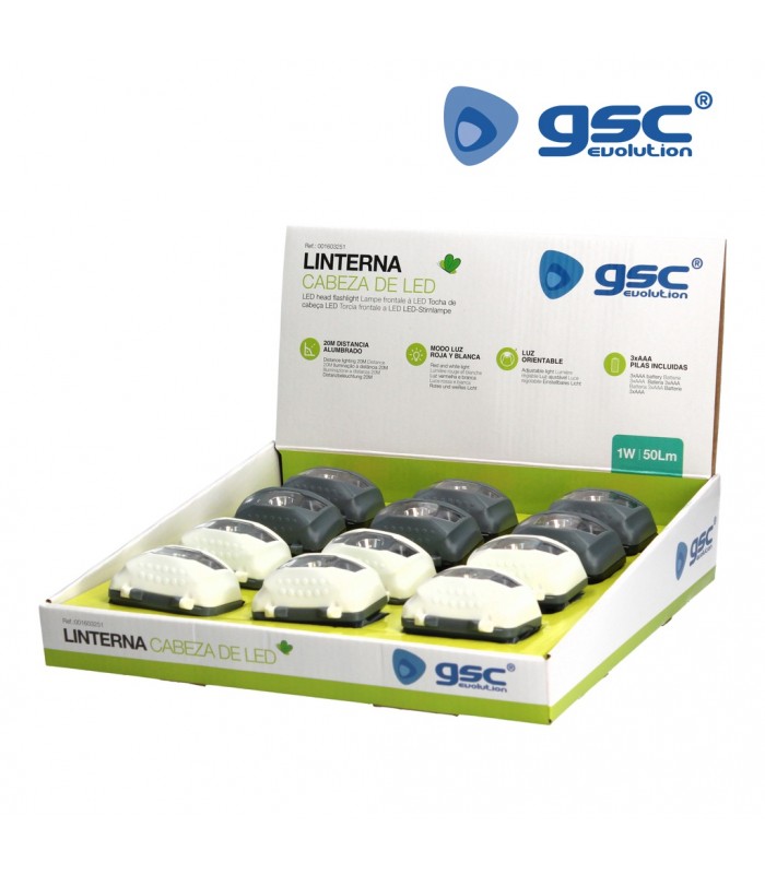 Linterna Cabeza 1W