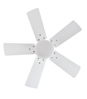 Ventilador de Techo MARTA Blanco DC 36W 3060Lm 5 Aspas Blanco/Haya CCT