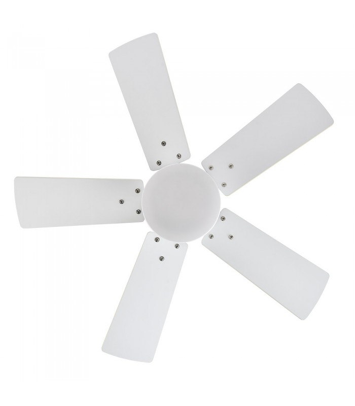 Ventilador de Techo MARTA Blanco DC 36W 3060Lm 5 Aspas Blanco/Haya CCT