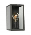Aplique Exterior Lope Bloque Gris Antracita 1xE27 IP44