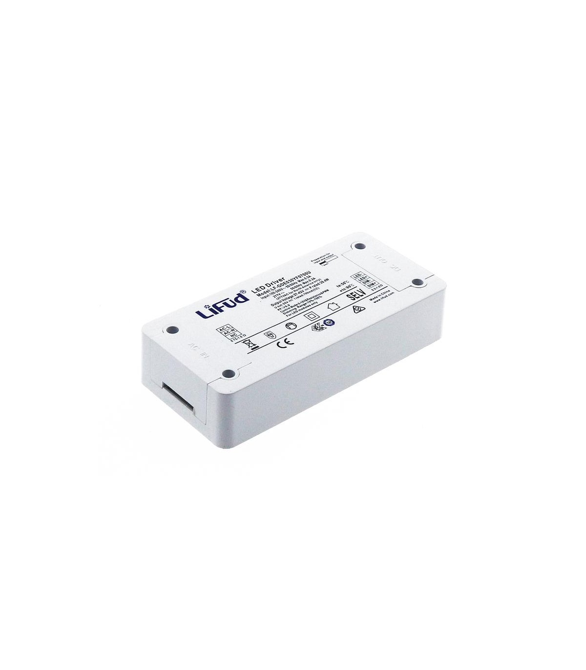 Driver LIFUD 30W OUT 27-42VDC 750mA Regulable 0-10V