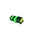 Adaptador Conectores Fibra Óptica SC APC Simplex