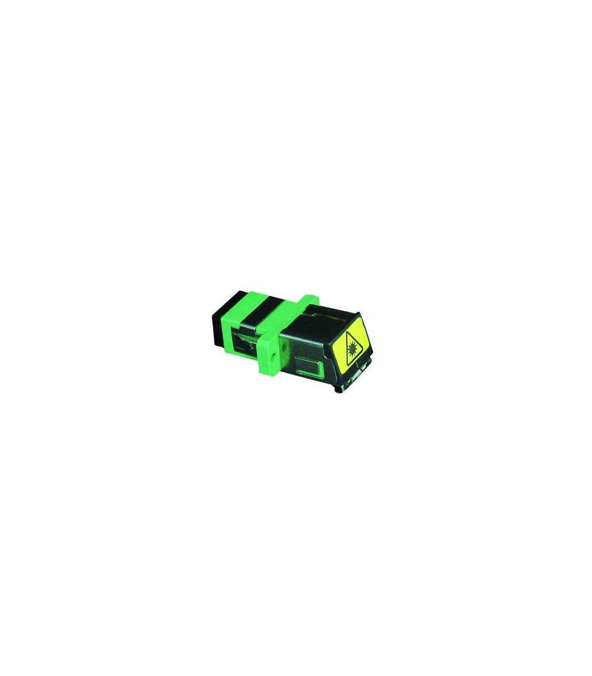 Adaptador Conectores Fibra Óptica SC APC Simplex