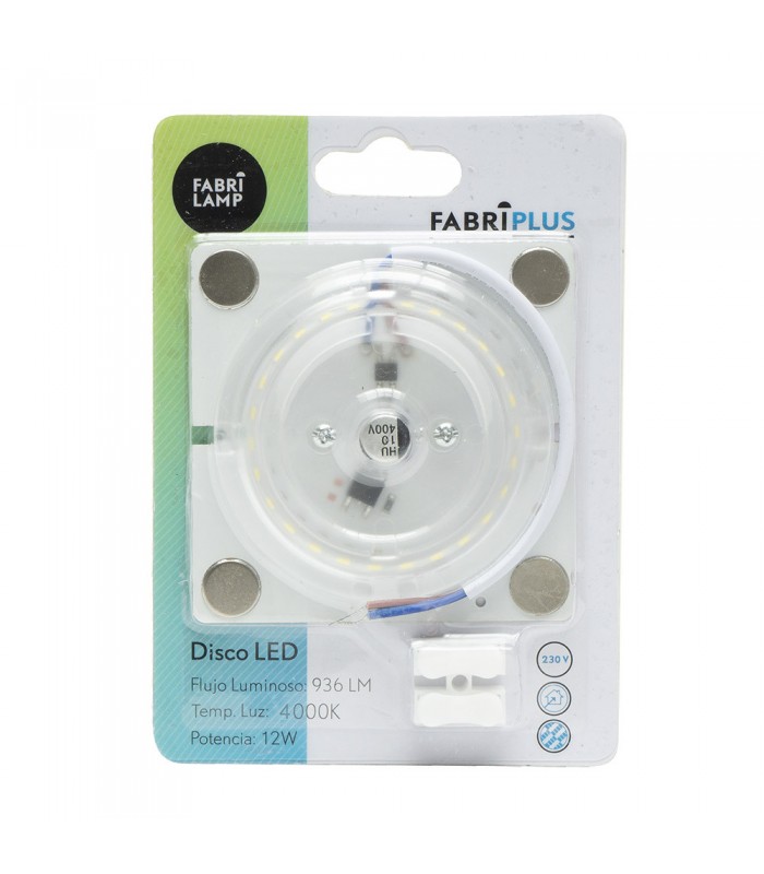 Disco LED Magnético 12W 936Lm Blanco
