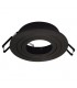 Aro Redondo Basculante Elegance GU10 Negro Arena