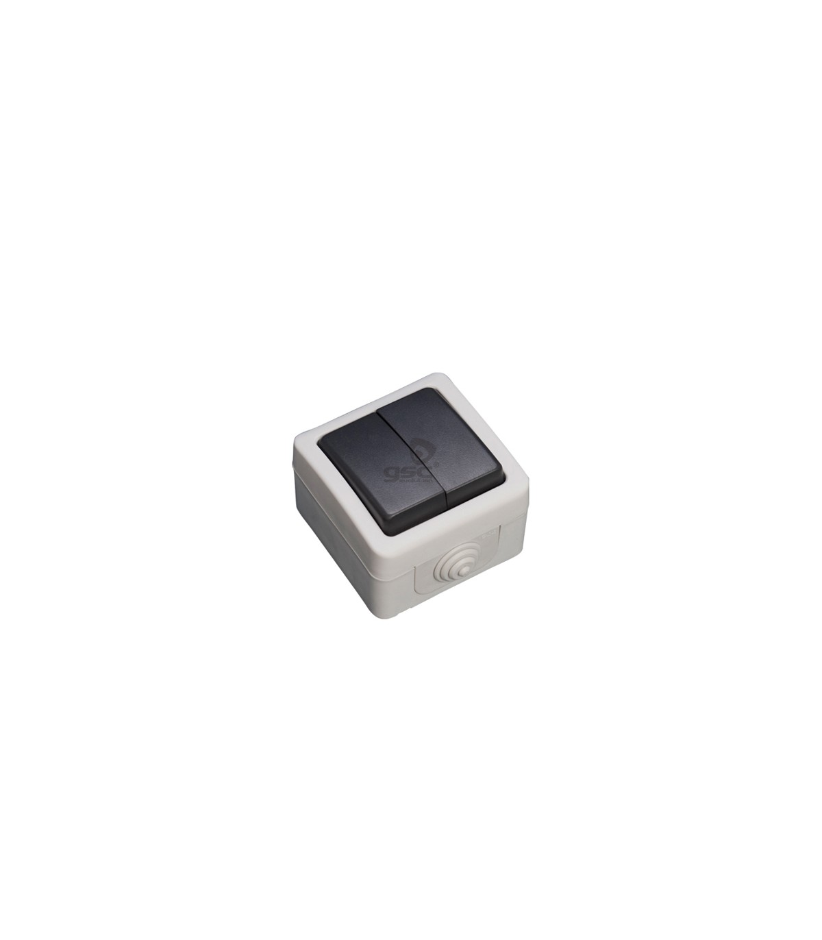 Doble Conmutador Estanco 10A IP54