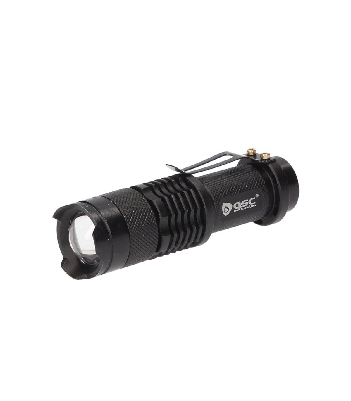 Linterna con Clip 3W 150Lm 1xAA
