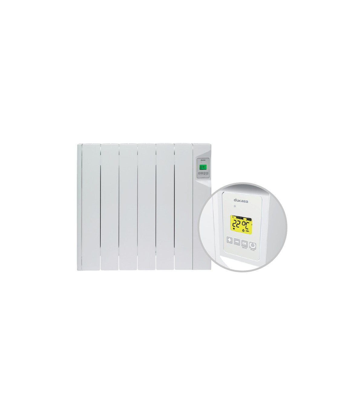 Emisor Térmico Digital 1200W Avant 8 Elementos DGP-E LC