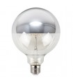 Bombilla LED decorativa 8W 700Lm 360º E27 3000K PLATA Regulable.
