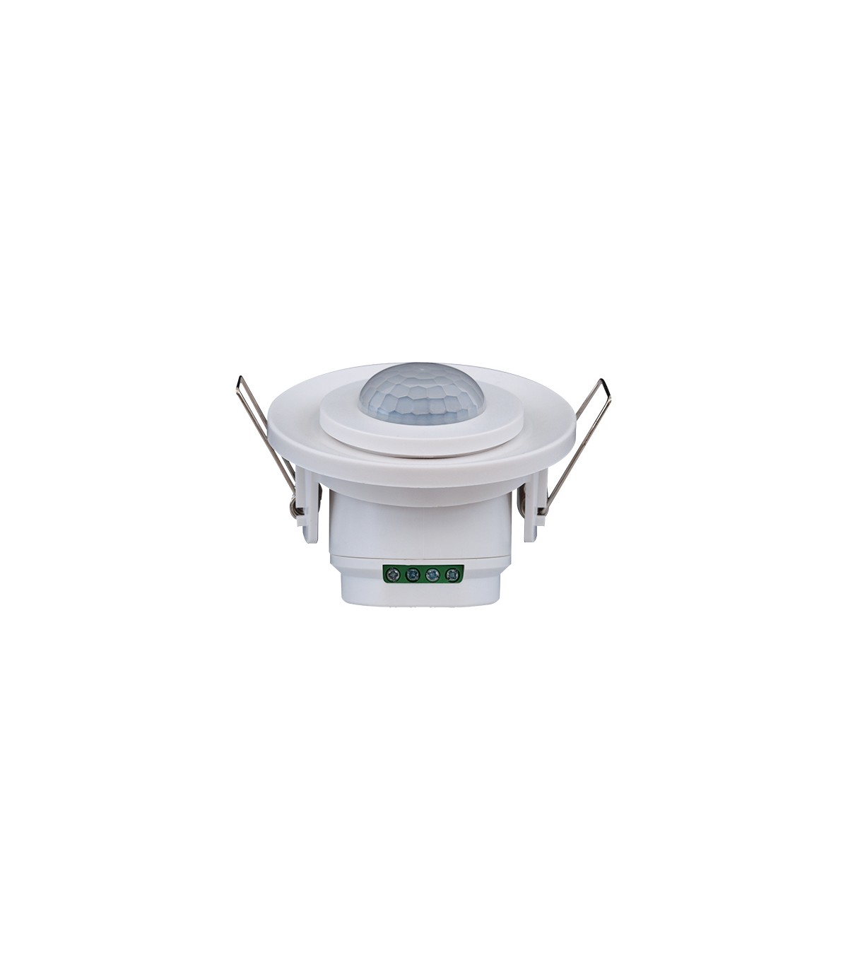 Dettector Movimiento Empotrable Oscilante Blanco