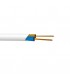 Rollo 100m Manguera Plana 2x1.5mm Blanco