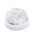 Aplique Redondo PVC 60W E27 Blanco