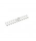 Pack 10 Regletas Conexión 4mm² Blanco