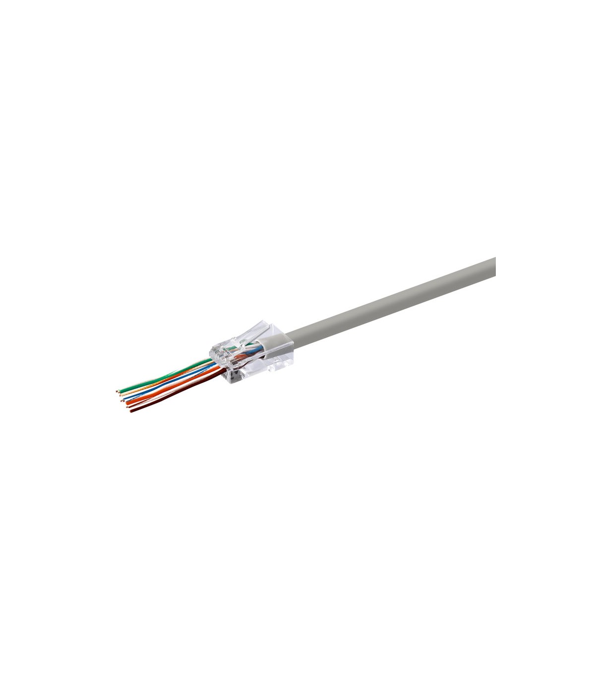 Conector RJ45 UTP CAT6 Tipo "Easy"