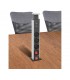 Torre Retráctil 3 Tomas Schuko 2 USB 2.4A 1.5m con interruptor