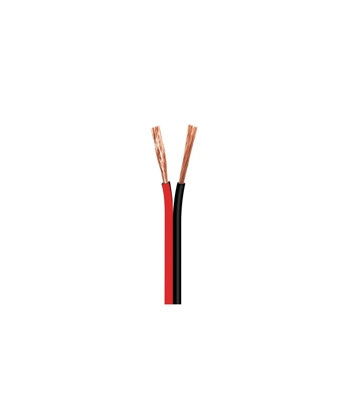 Cable Paralelo Rojo-Negro Polarizado 2x0.5mm² Metro