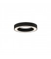 Plafón ALISO 47cm 38W 3708Lm Negro 2700K-3000K-4000K Slide Switch