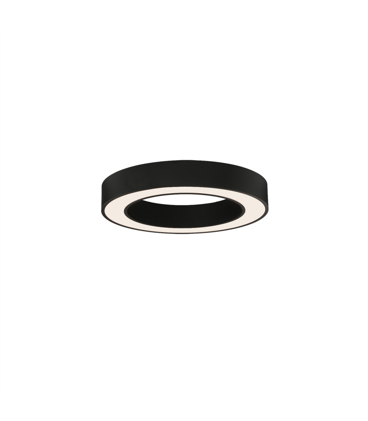Plafón ALISO 47cm 38W 3708Lm Negro 2700K-3000K-4000K Slide Switch