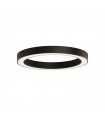 Plafón ALISO 60cm 50W 4945Lm Negro 2700K-3000K-4000K Slide Switch