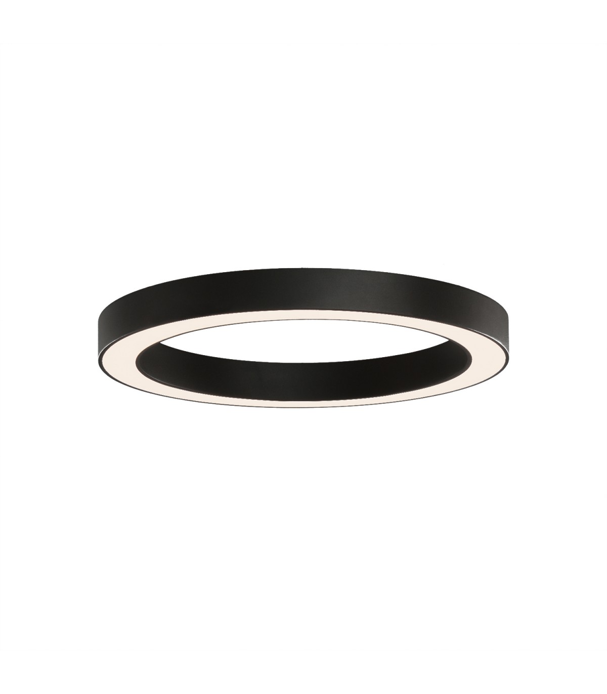 Plafón ALISO 60cm 50W 4945Lm Negro 2700K-3000K-4000K Slide Switch