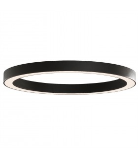 Plafón ALISO 80cm 75W 7507Lm Negro 2700K-3000K-4000K Slide Switch